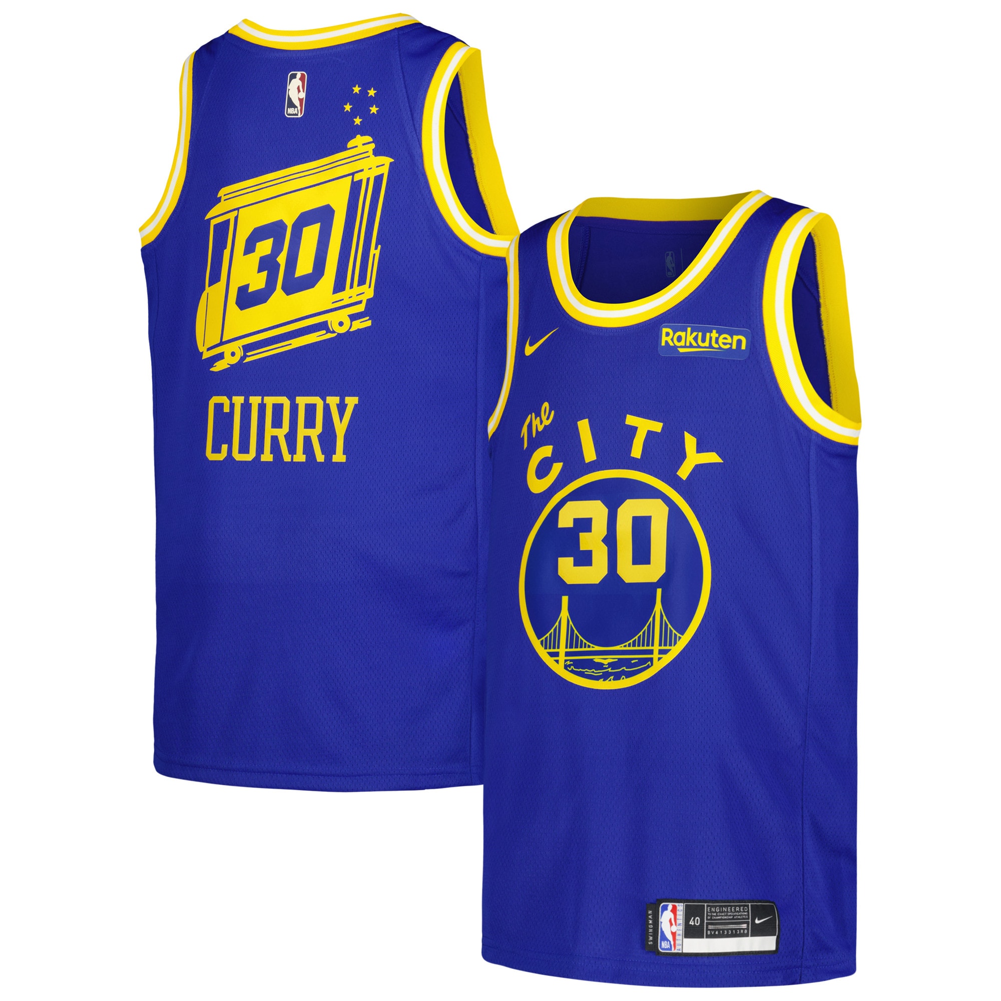 Stephen Curry Golden State Warriors Swingman Player Jersey – Classic Edition – Royal