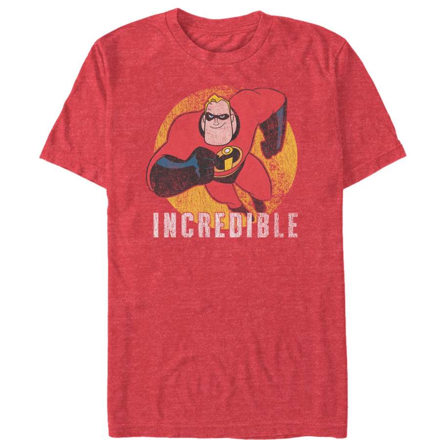 The Incredibles Men’s Retro Masked Hero  T Shirt