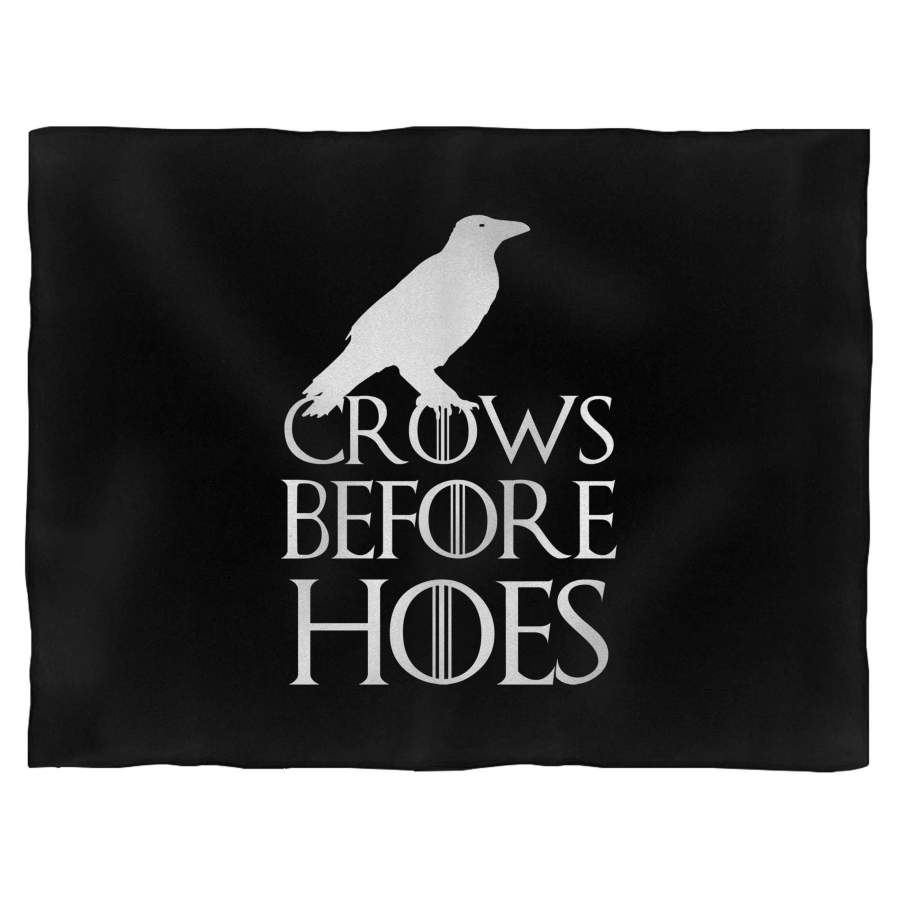 Crows Before Hoes Game Of Thrones Blanket