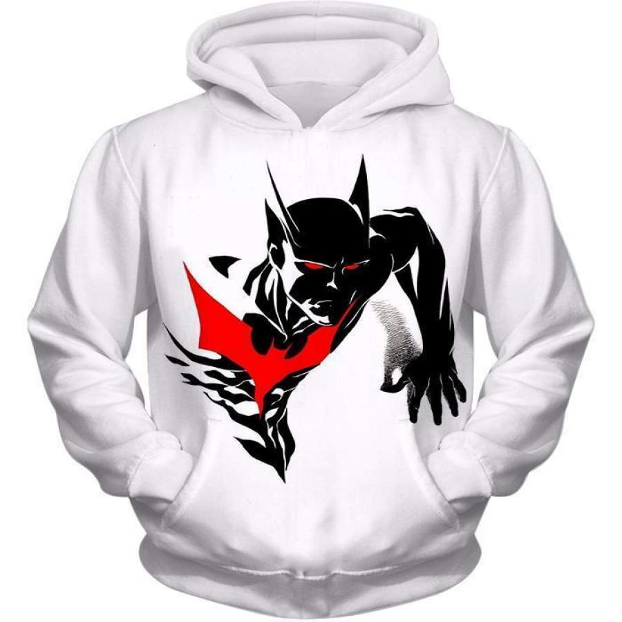 Amazing Evolution Batman Beyond Promo White Hoodie