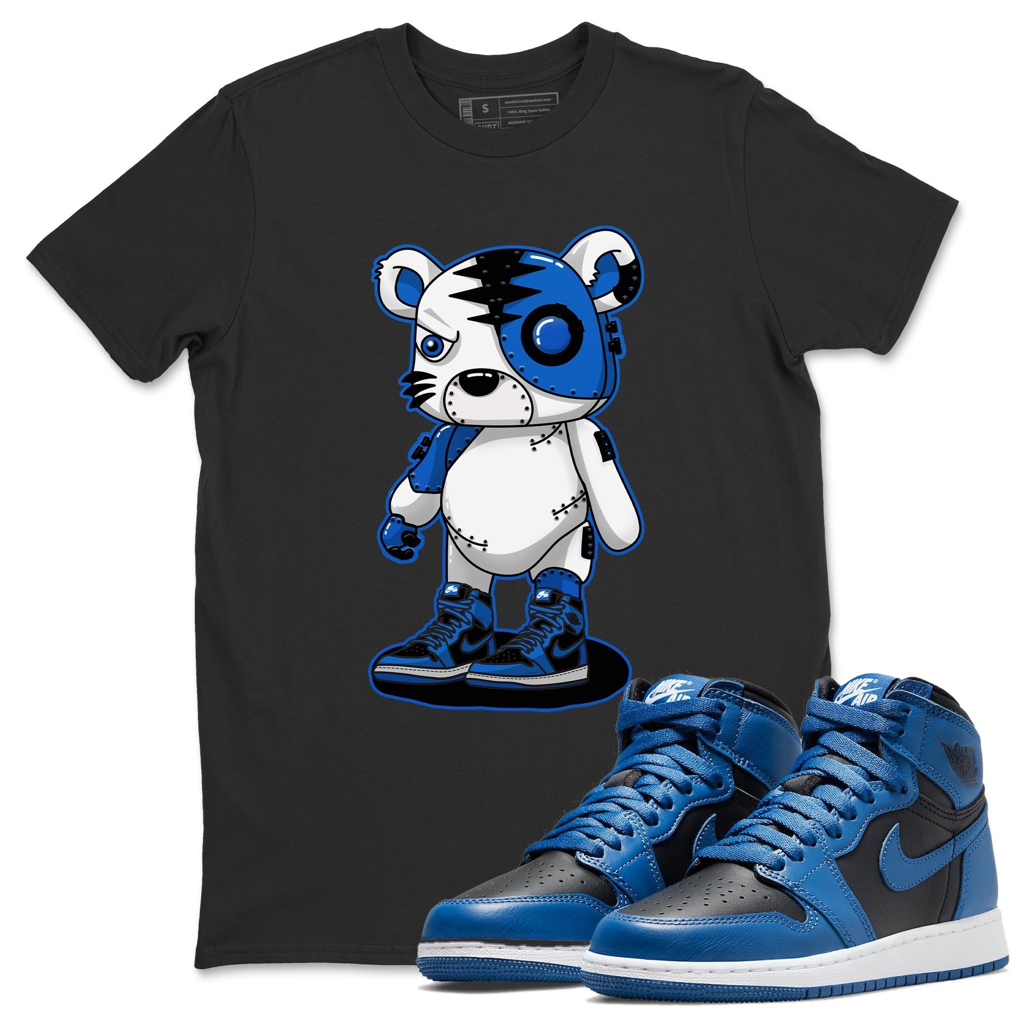 Cyborg Tiger T-Shirt – Air Jordan 1 Dark Marina Blue