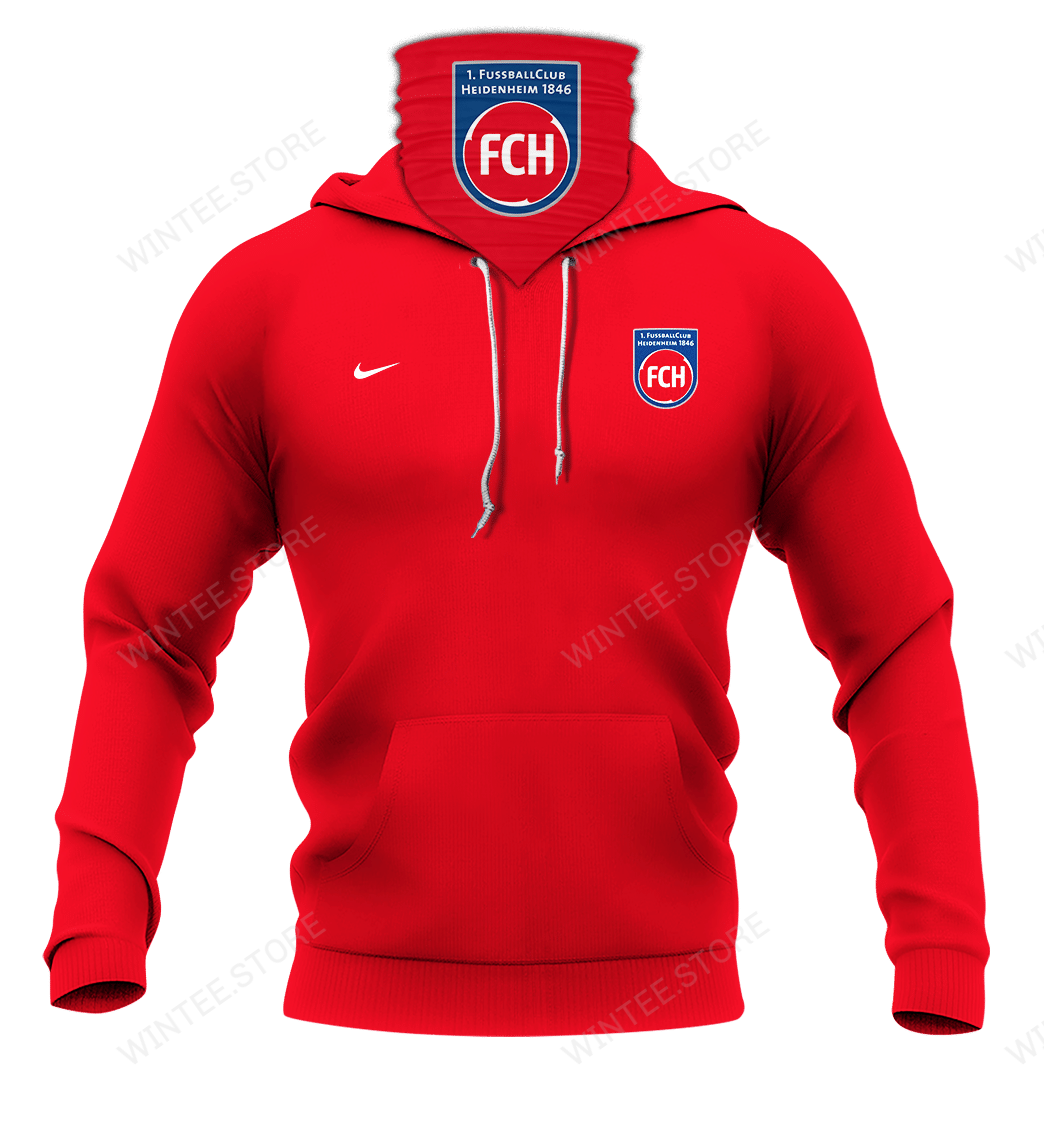 07FCHeidenheim002 |HoodieMask| CUSTOMIZE YOUR NAME & NUMBER