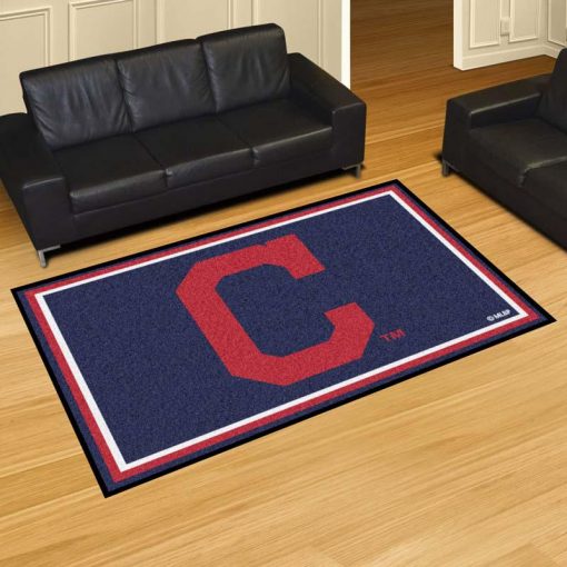 Cleveland Indians  Block-C  Logo Custom Area Rug Carpet Full Sizes Home Living Rugs Carpet Decor