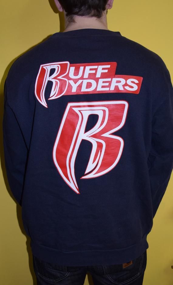 90S Ruff Ryders Vintage Sweat Shirt Eminem Show Snoop Dogg Dr Dre D12 Notorius Big Puff Daddy Bodycount Gza Rza Shirt