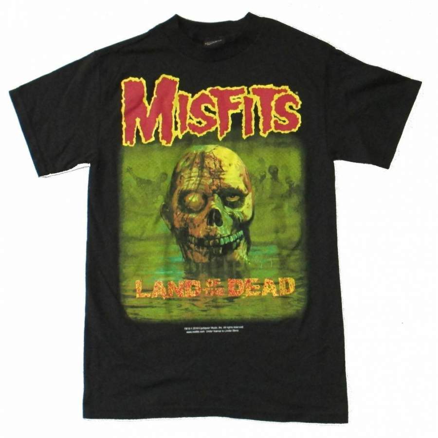 Misfits Land Of The Dead Black T-Shirt