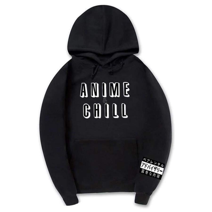 Anime and Chill Hoodie