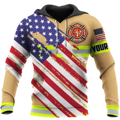 Firefighter 3D Hoodie For Men And Women