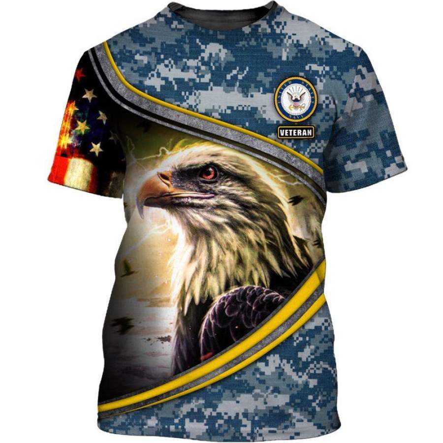 .Soldier Eagle Us Army �Navy American Flag Veteran day Shirt #H