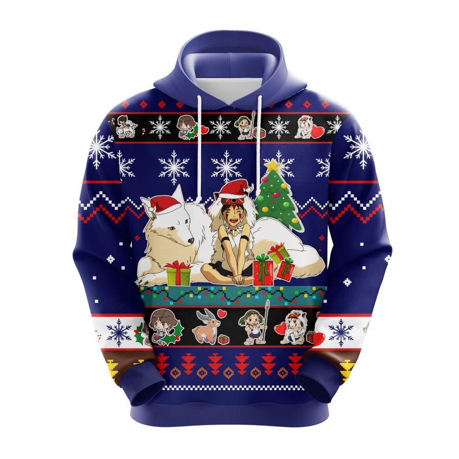 Mononoke Christmas cute Noel Mc Ugly Hoodie – Amazing Gift idea