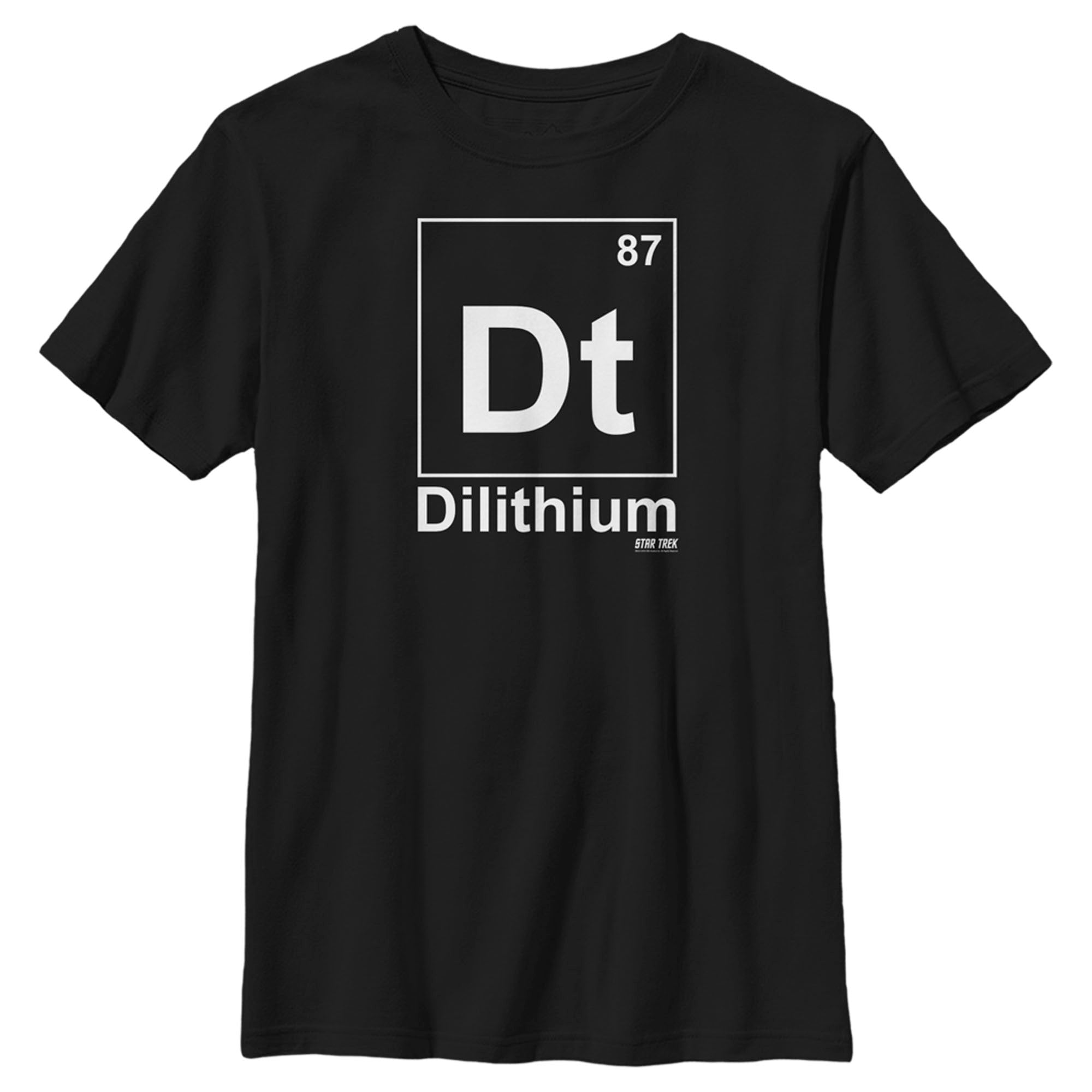 Boy’S Star Trek Dilithium Element #87 T-Shirt