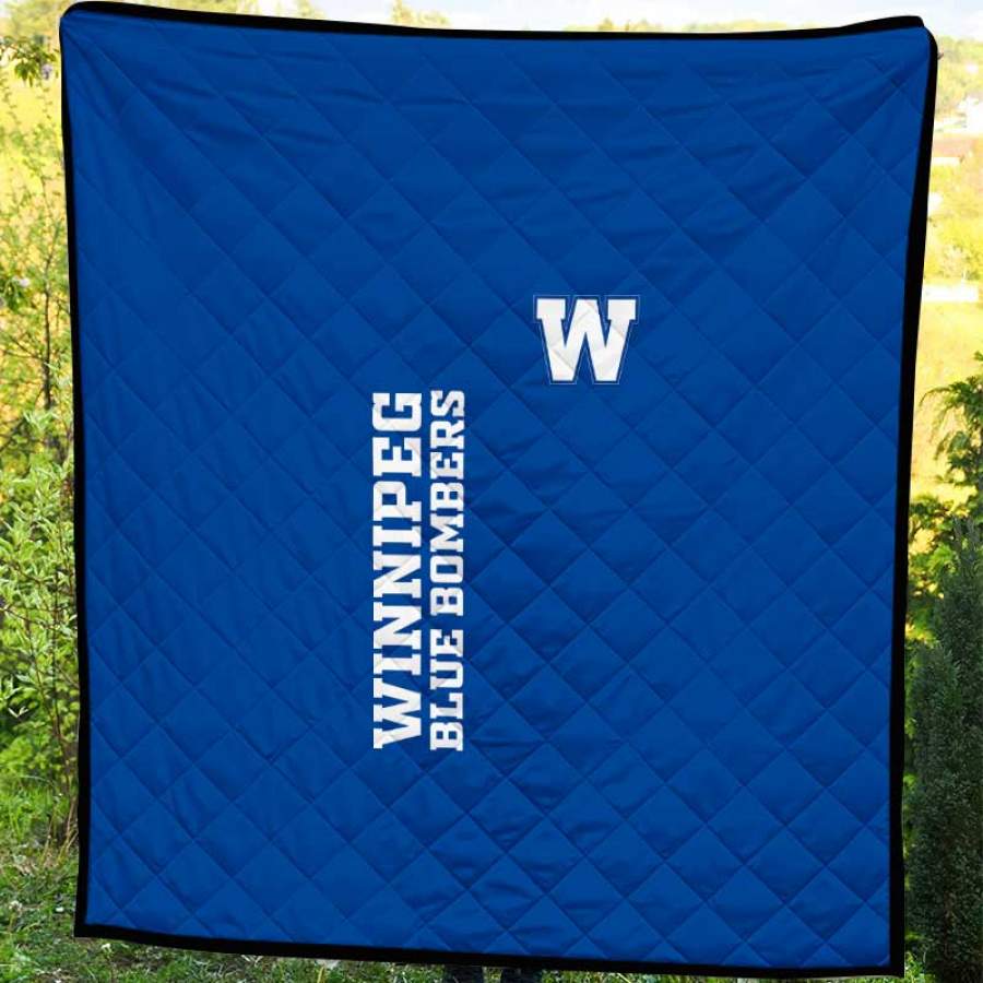 Winnipeg Blue Bombers Classic Personalized Custom 3D Full Print Blanket