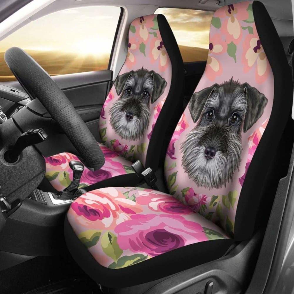 Schnauzer Puppy Car Seat Covers 102802