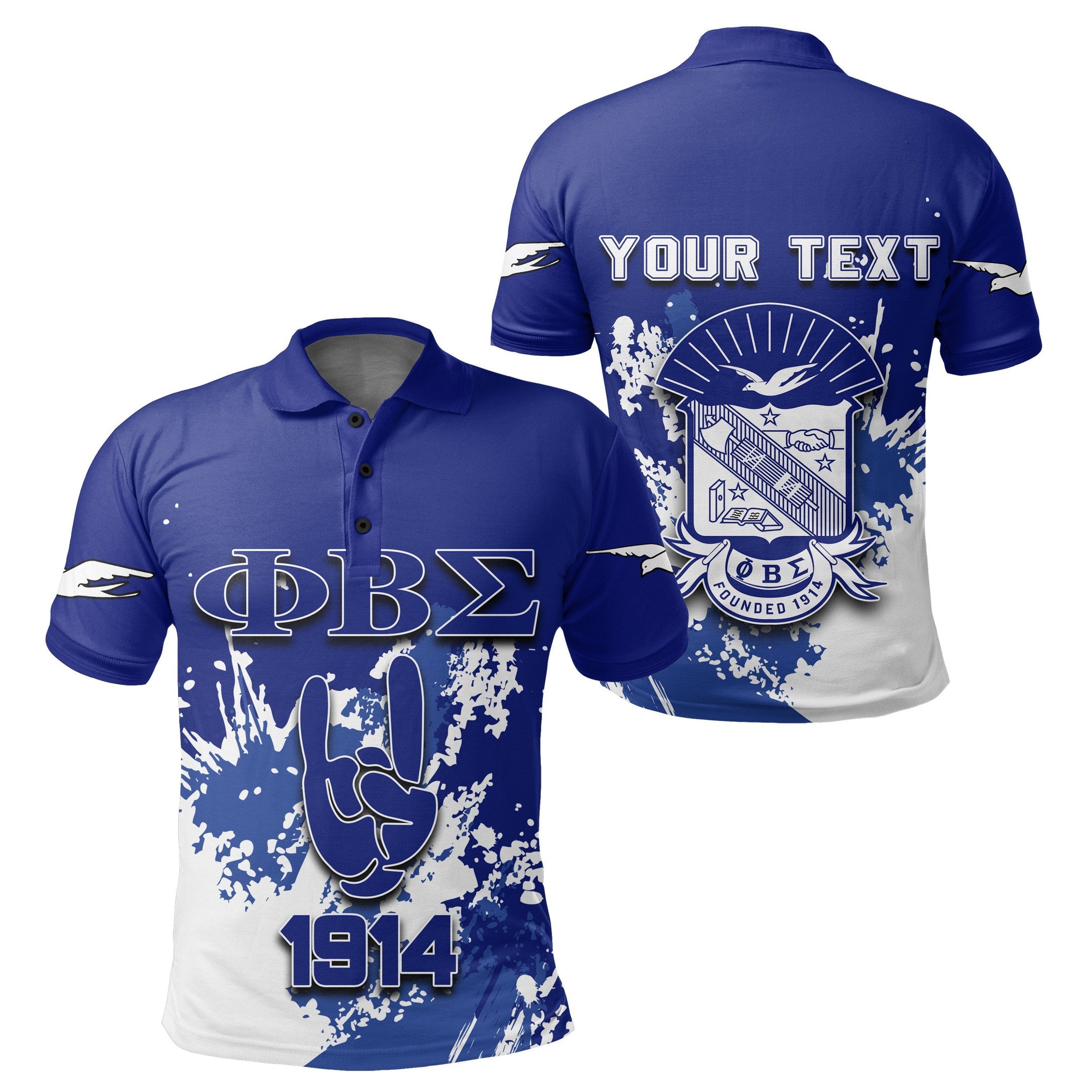 Fraternity Polo – Phi Beta Sigma Polo Shirt Customize Spaint Style