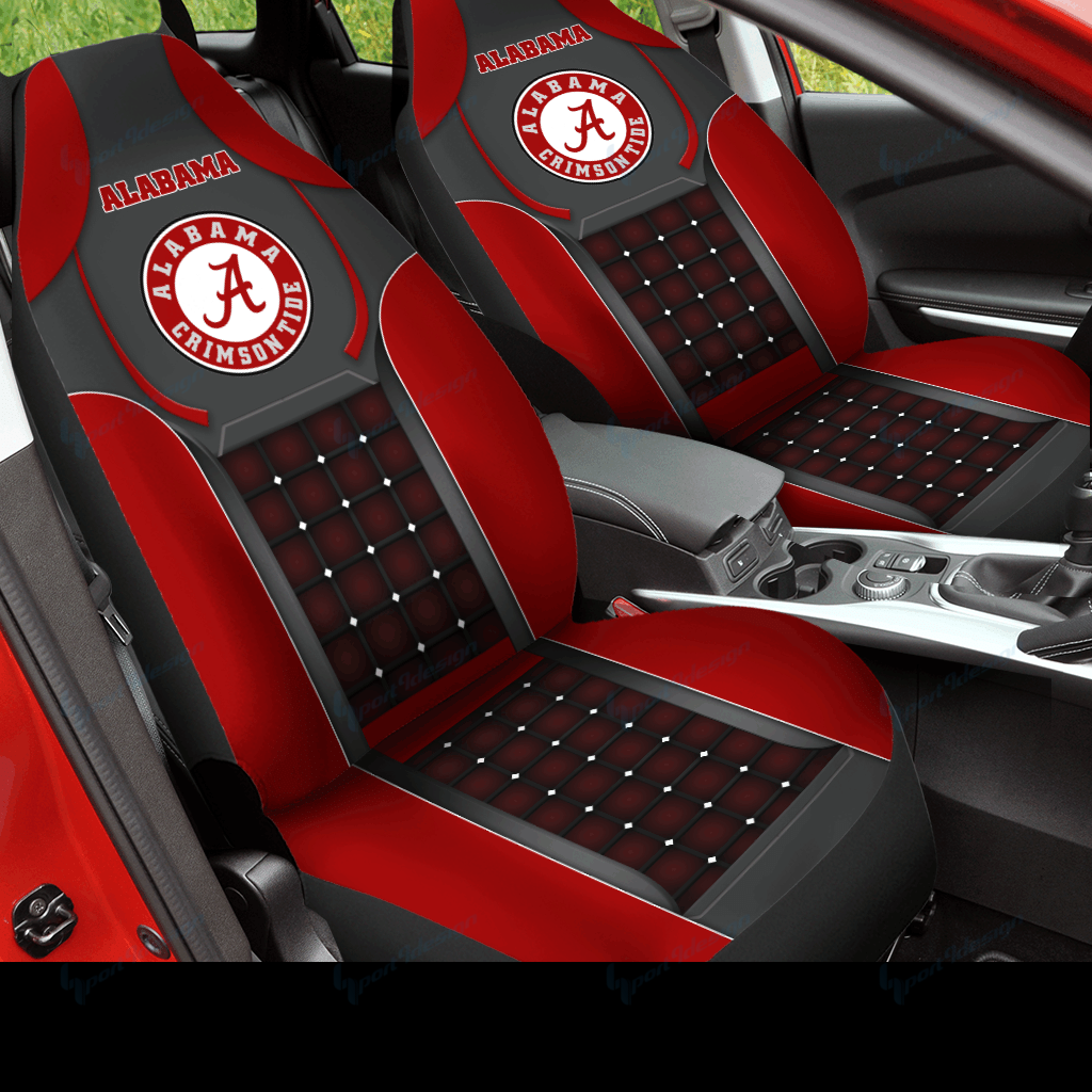 Alabama Crimson Tide Car Seat Covers Bg18