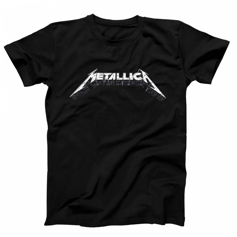 3d Metallica Logo Men’s T-Shirt