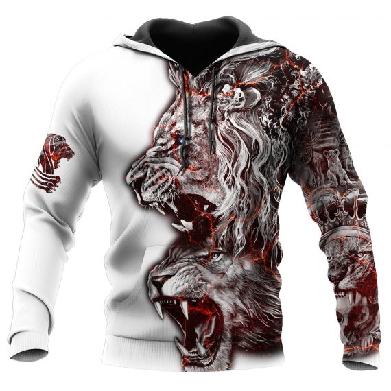 Unisex Hoodie All Over Print Lion Gifts Lion All Over Printed Us Unisex Size Hoodie