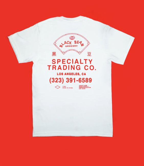 Black Bean Grocery Specialty Trading CO T-shirt