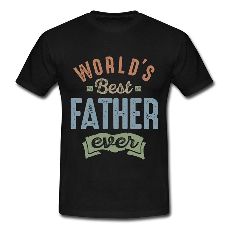 World’S Best Father Cool Father’S Day Men’S T-Shirt Cotton T-Shirt