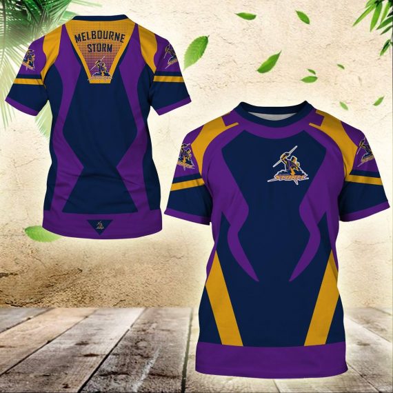 National Rugby League Australia Nrl Melbourne Storm Tshirt Hg