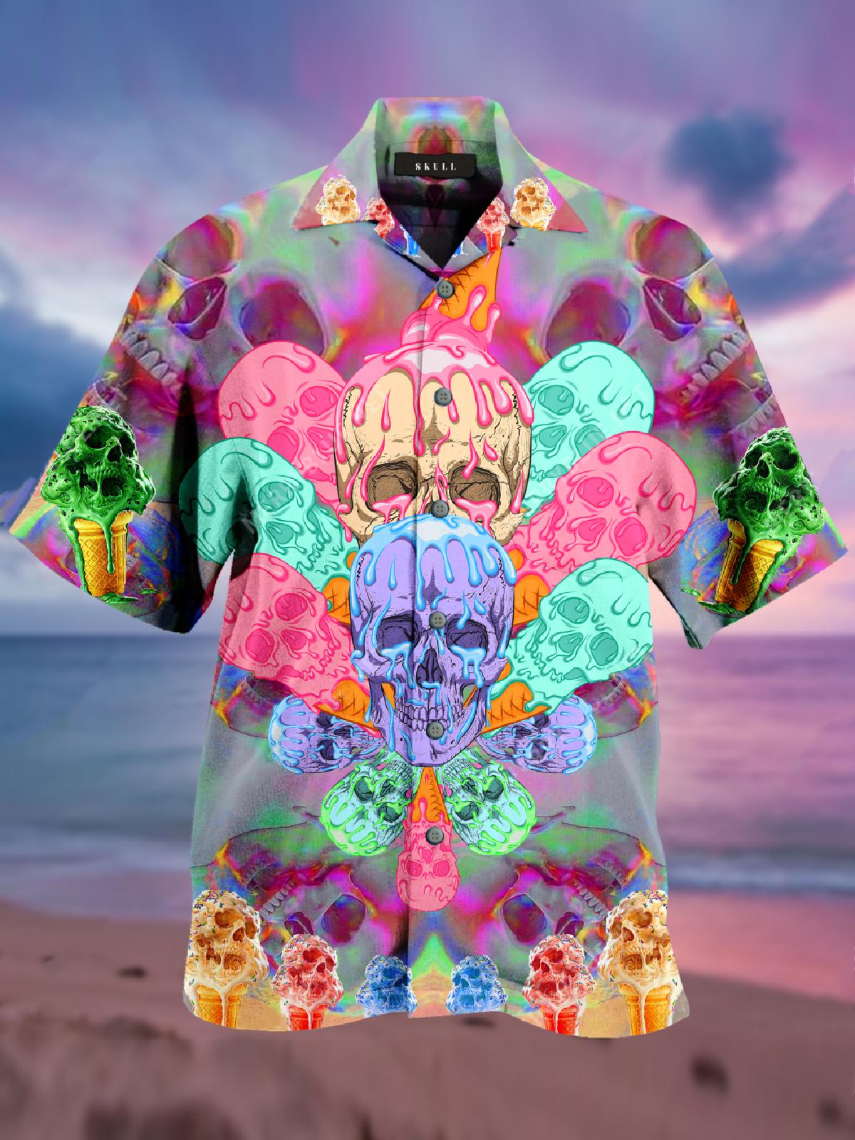 Skull Hawaii Shirt For Men Women Adult Ha1961