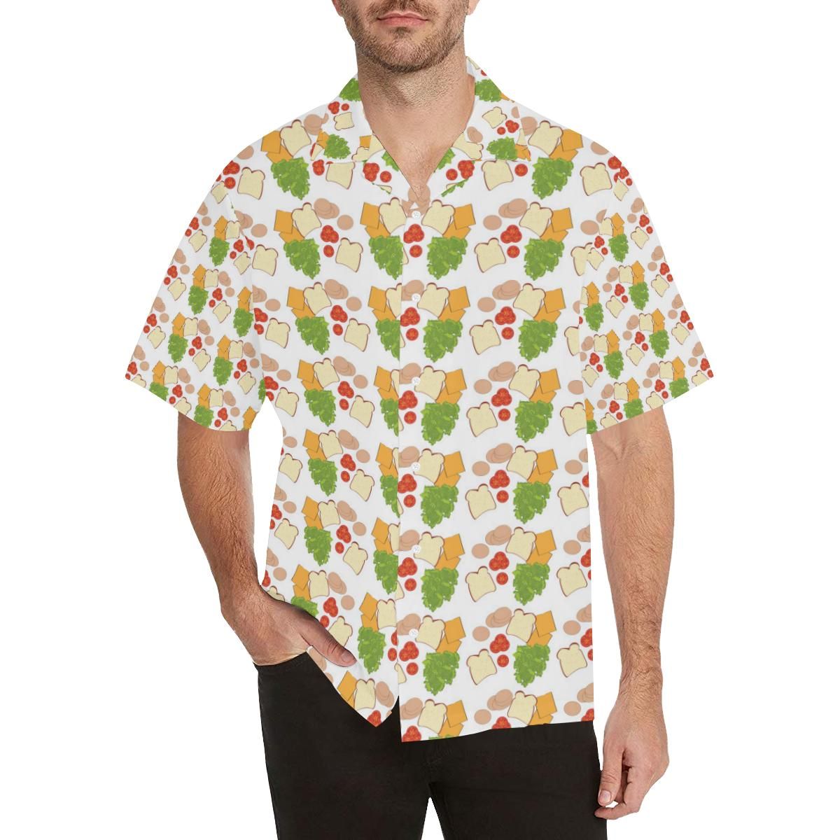 Sandwich Pattern Print Design 02 All Over Hawaii Shirt Ha17364