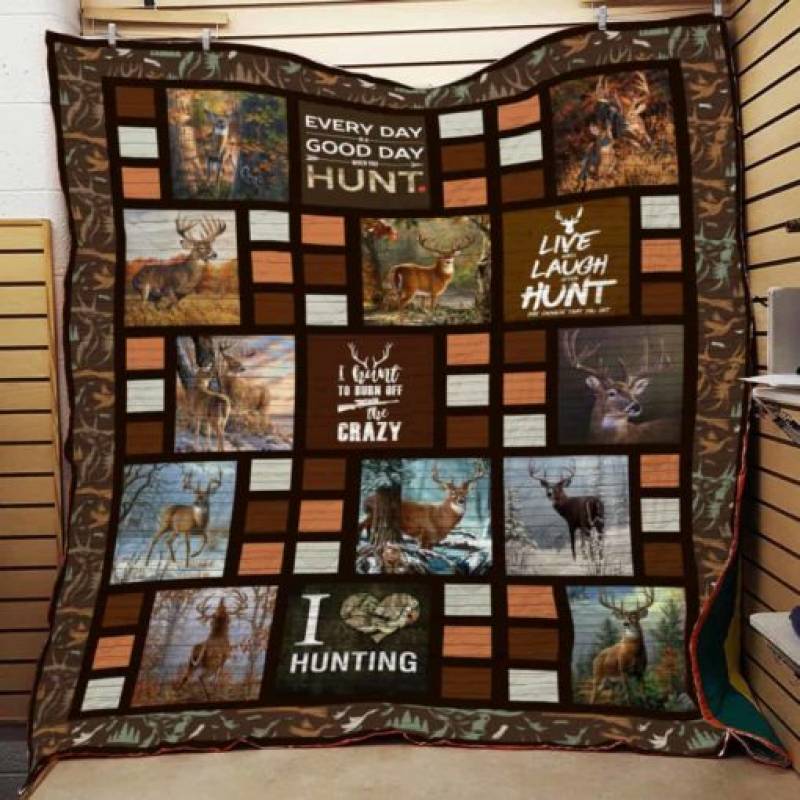 Deer Hunting F1901 82O35 Blanket