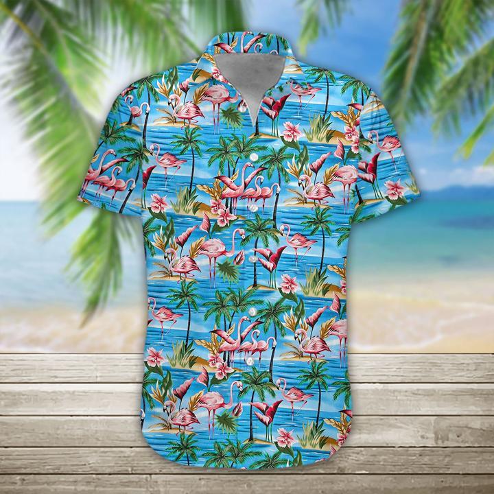 Flamingo Hawaii Shirt Ha111539