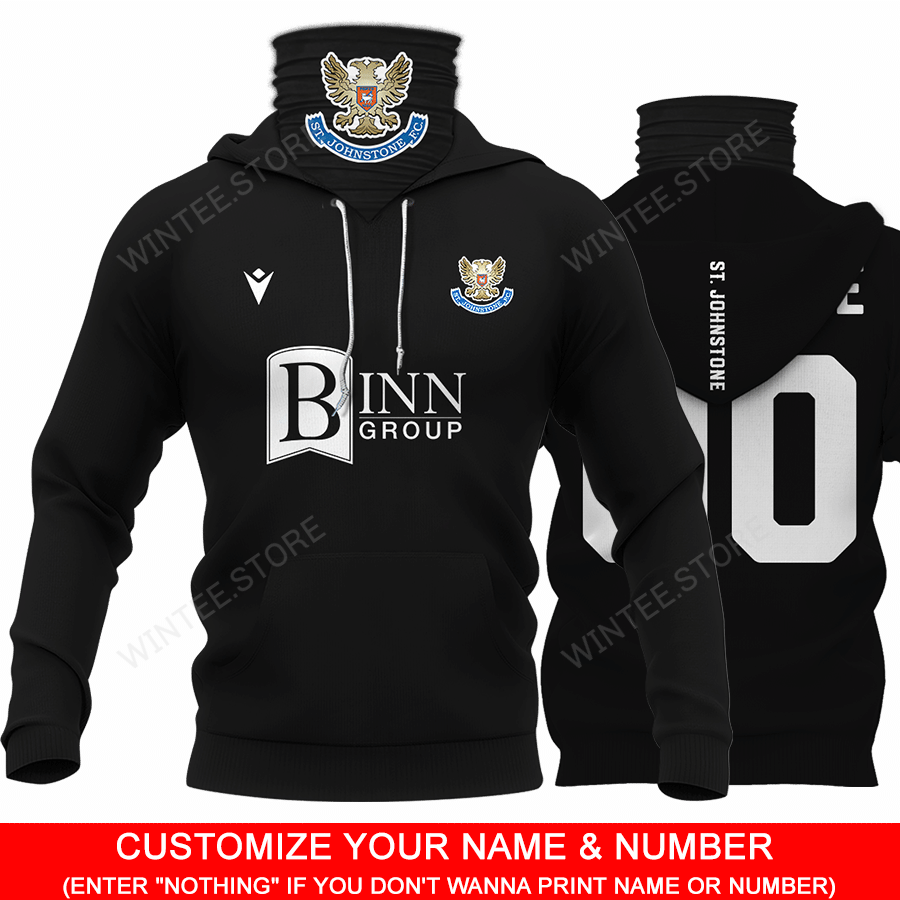 05StJohnstone001 |HoodieMask| CUSTOMIZE YOUR NAME & NUMBER | HOT SALE 3D PRINTED