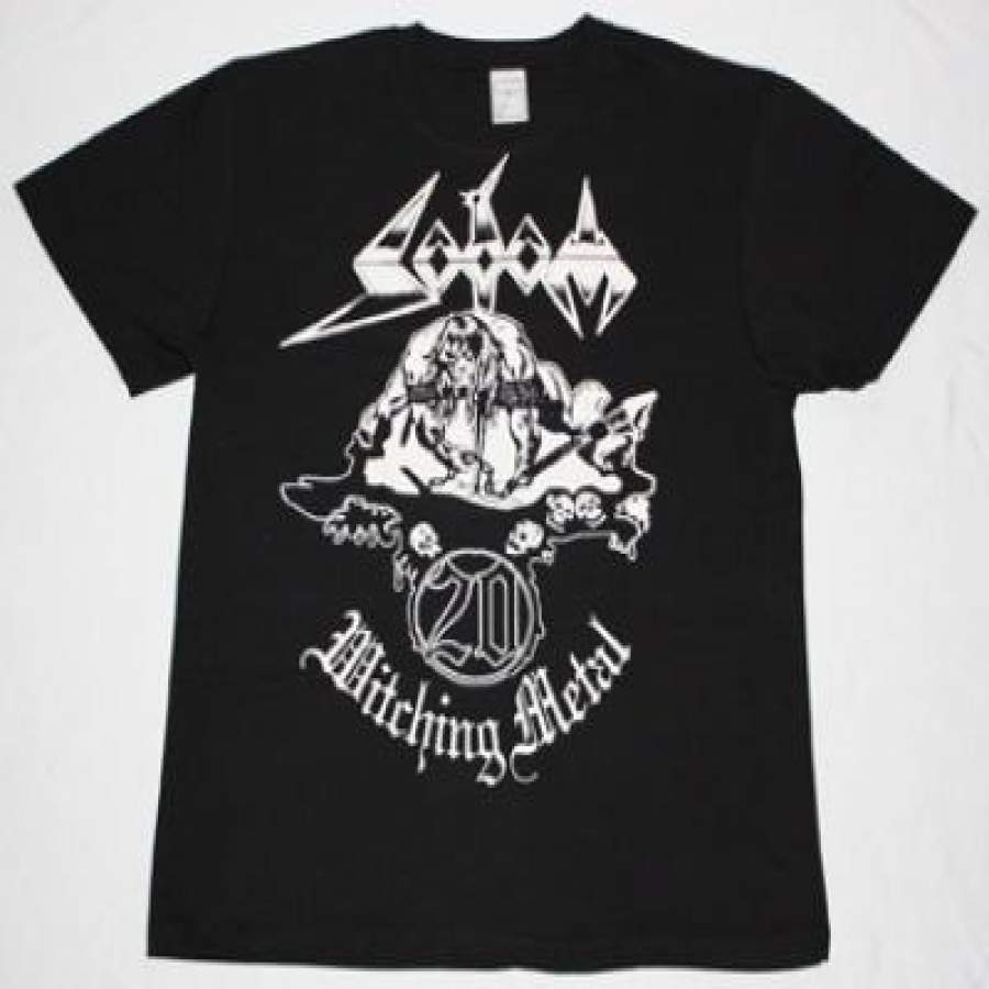 Sodom Witching Metal 20 Years Anniversary Black T-Shirt