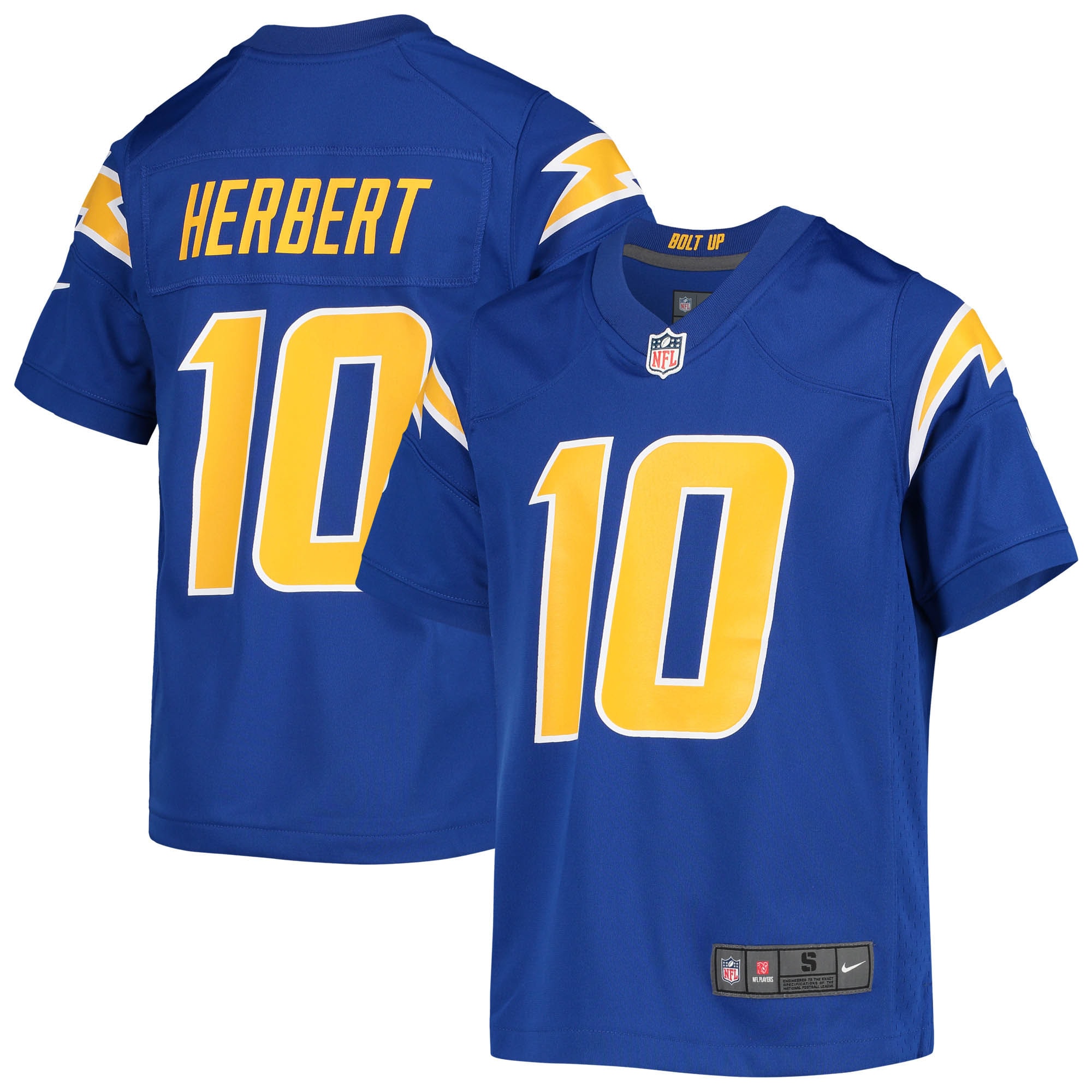 Youth Los Angeles Chargers Justin Herbert Royal Game Jersey