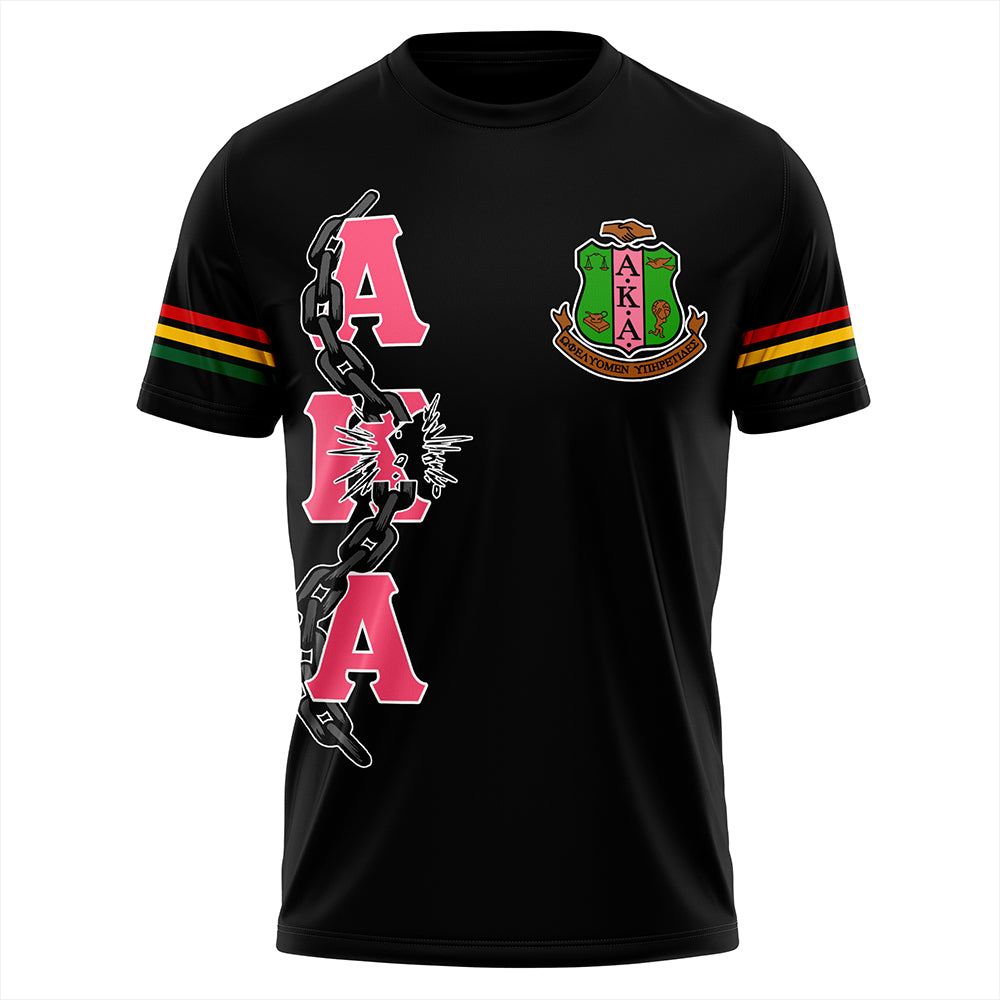 Alpha Kappa Alpha Happy Juneteenth T-Shirt T09