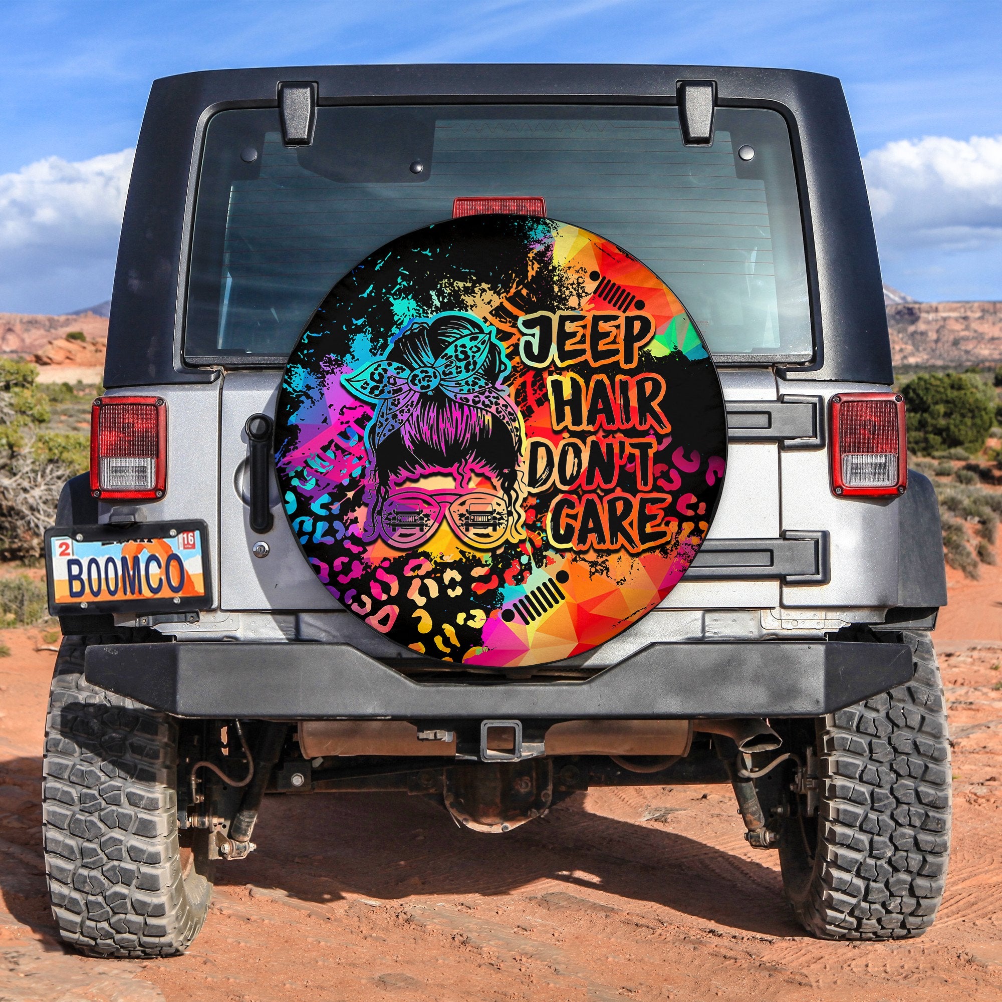 Jeep Hair Dont Care Spare Tire Cover No.5 Lt6