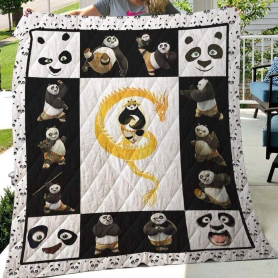 Kung Fu Panda Quilt Blanket - Love Art USA