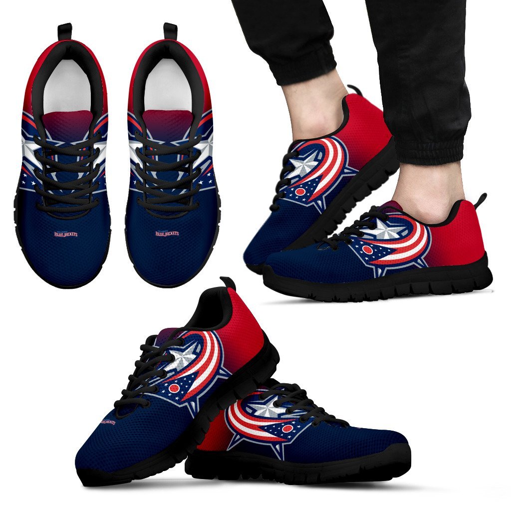 Columbus Blue Jackets Running Shoes Sneakers