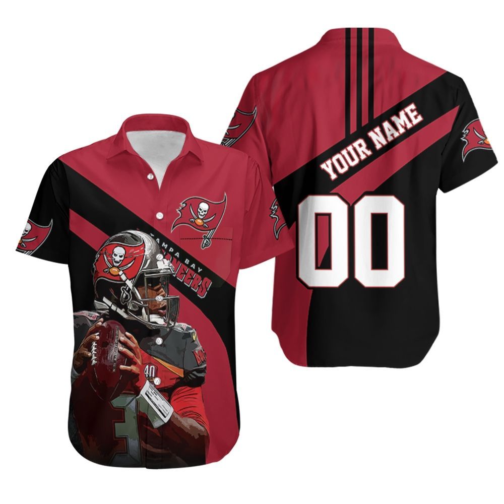 Tampa Bay Buccaneers Jameis Winston Legend Printed For Fans Personalized Hawaii Shirt Ha98709