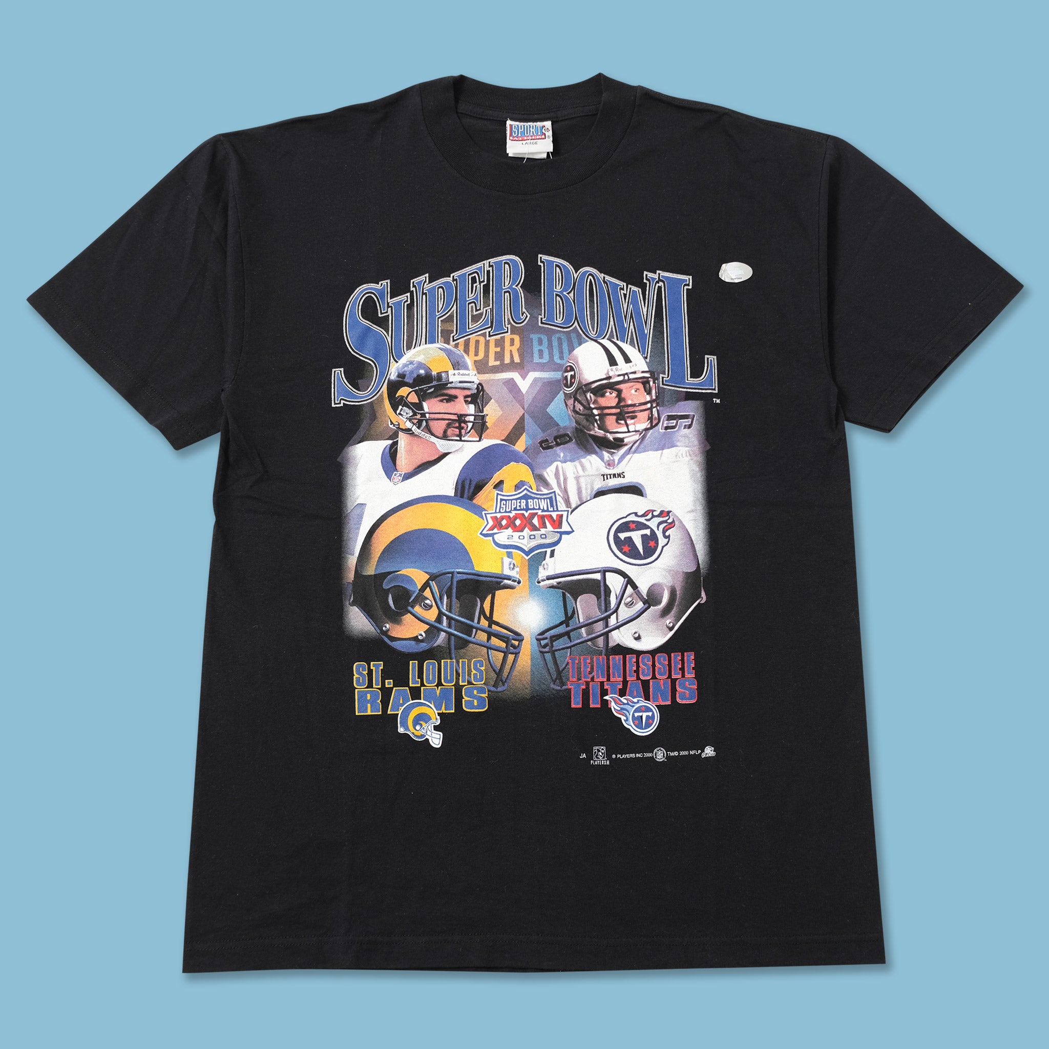 Vintage 2000 Super Bowl T-Shirt Large