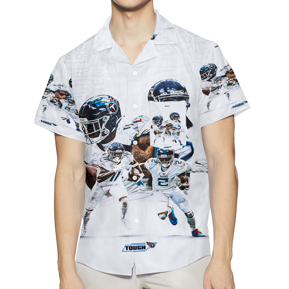 Tennessee Titans Players V9 3D All Over Print Summer Beach Hawaiian Shirt With Pocket