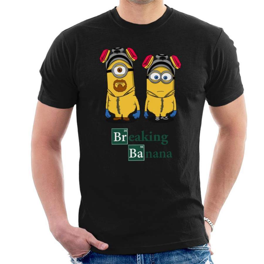 Breaking Bad Banana Minions Men’s T-Shirt