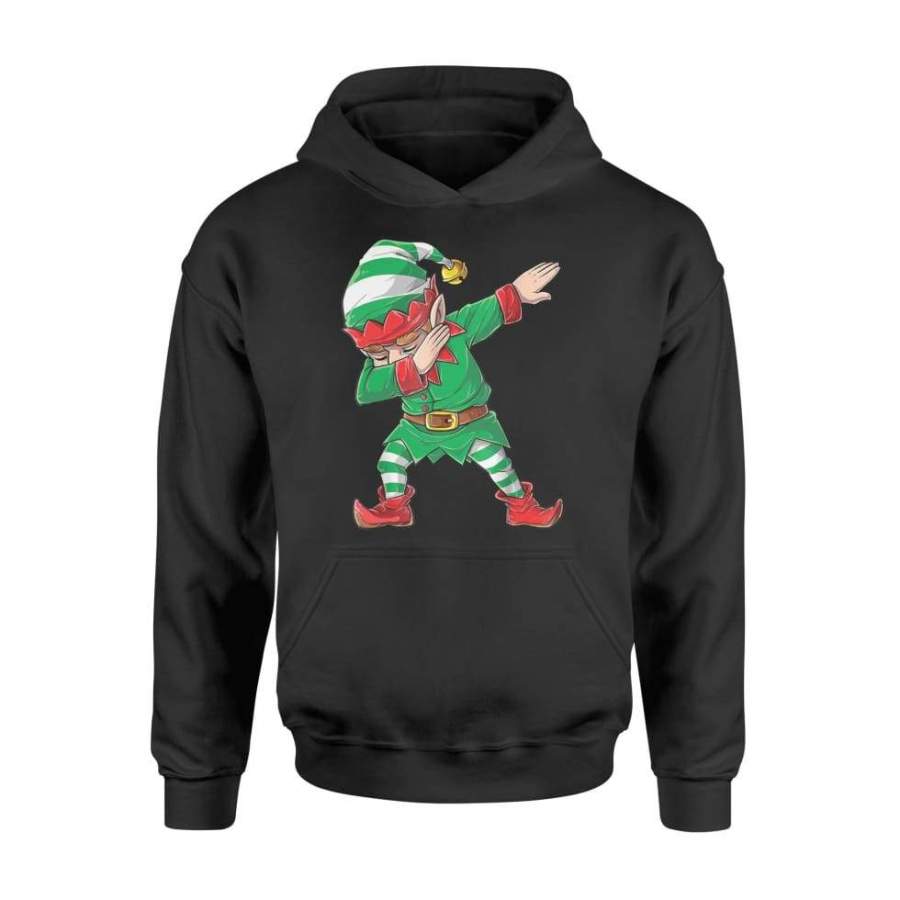 Christmas Dabbing Elf Squad Family Matching Men Boys – Standard Hoodie