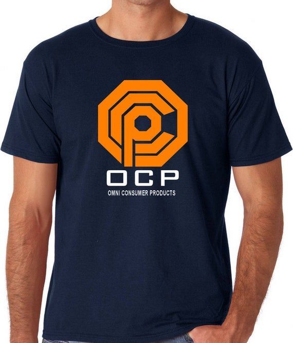 Opc Omni Consumer Products Robocop Inspired 80S Movie Retro Shirt