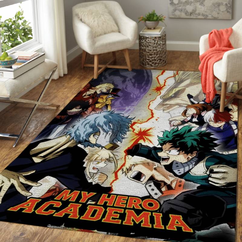 Anime My Hero Academia Combat Area Rug – Carpet