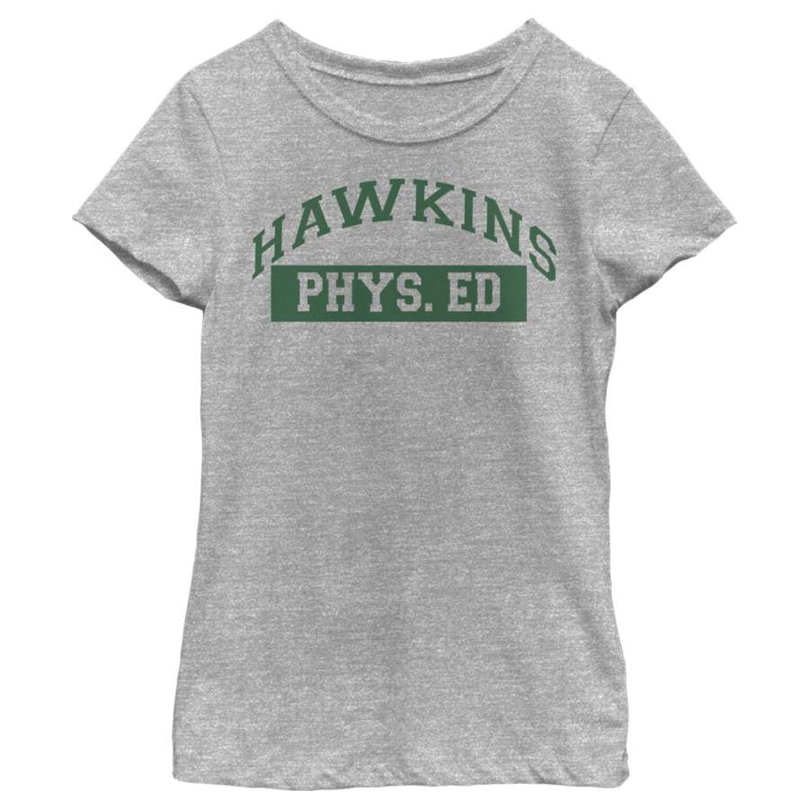 Stranger Things Girl’s Hawkins Phys. Ed Costume  T Shirt