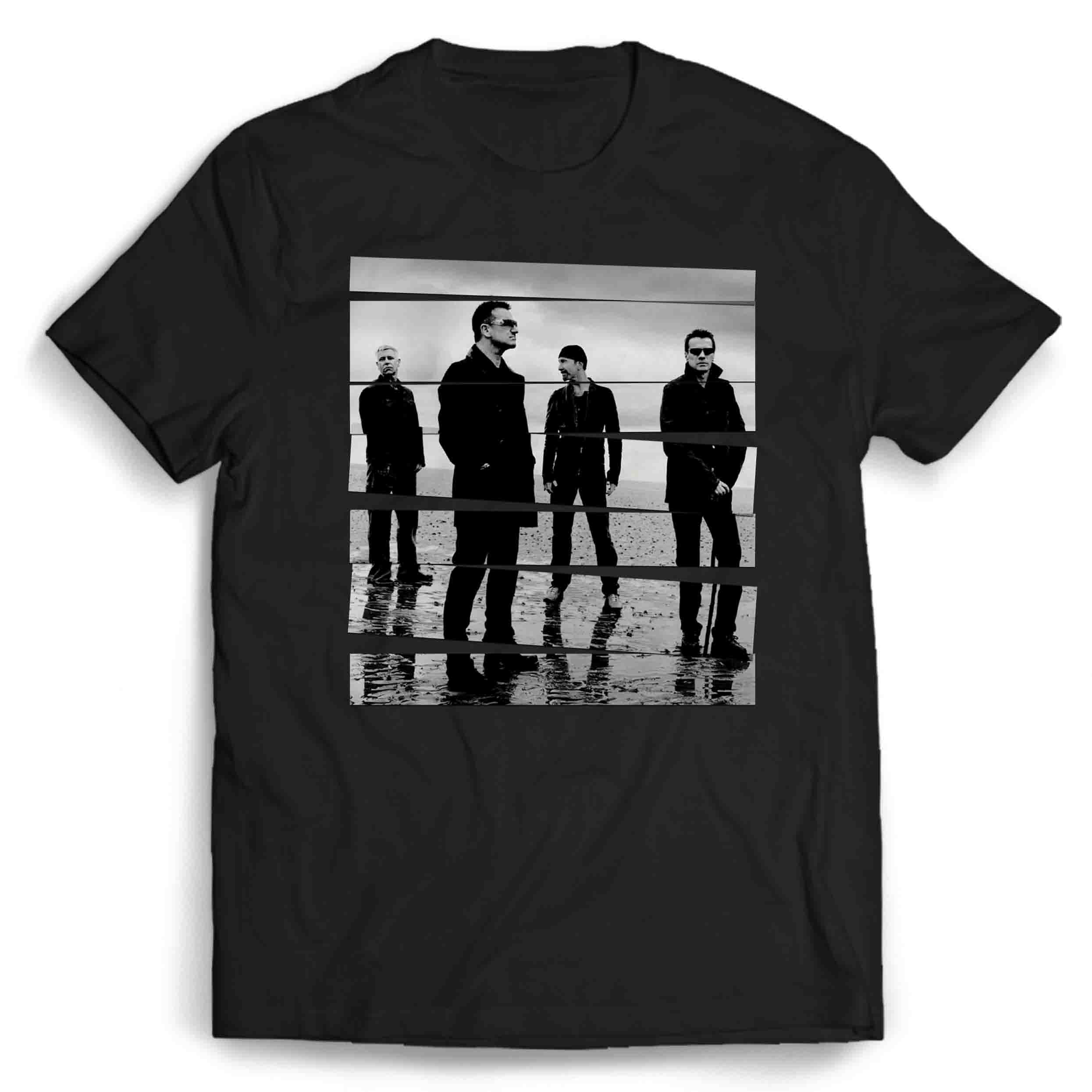 U2 Box Photos Clips Man’s Tee T-Shirt