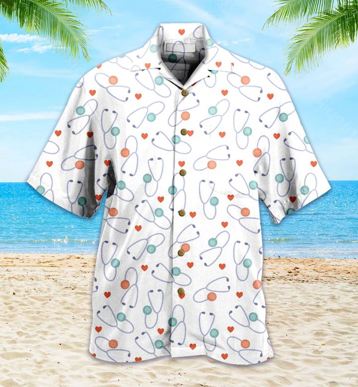 Nurse White Hawaii Shirt Ha99304