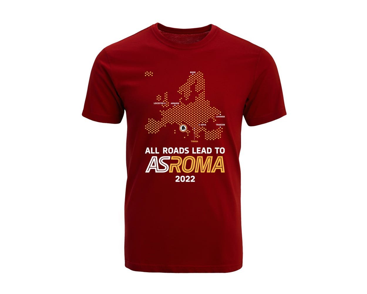 T-Shirt All Roads Lead To As Roma 2022