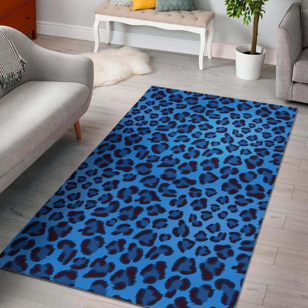 Blue Cheetah Leopard Dhcdhc Ld2410 Rug