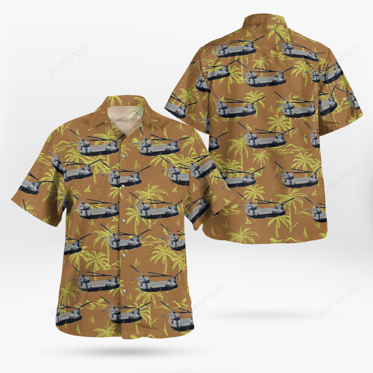 Royal Air Force Boeing Chinook Hawaii Shirt Ha76010