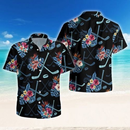 Hockey Tropical Hawaii Shirt Unisex Adult Ha99135