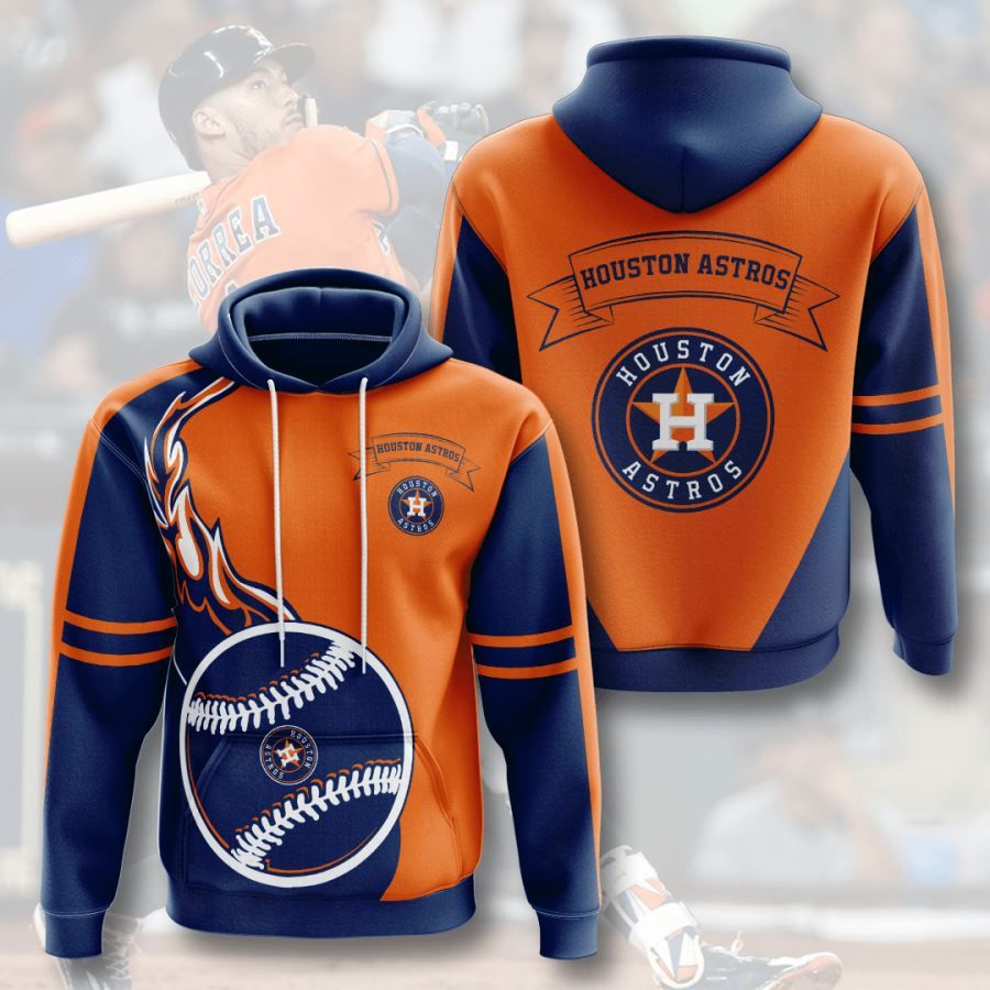 Houston Astros No777 Custom Hoodie 3D