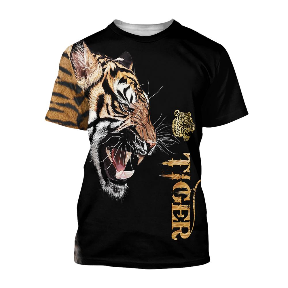 3D Tiger 9Basic All Over Print Shirt